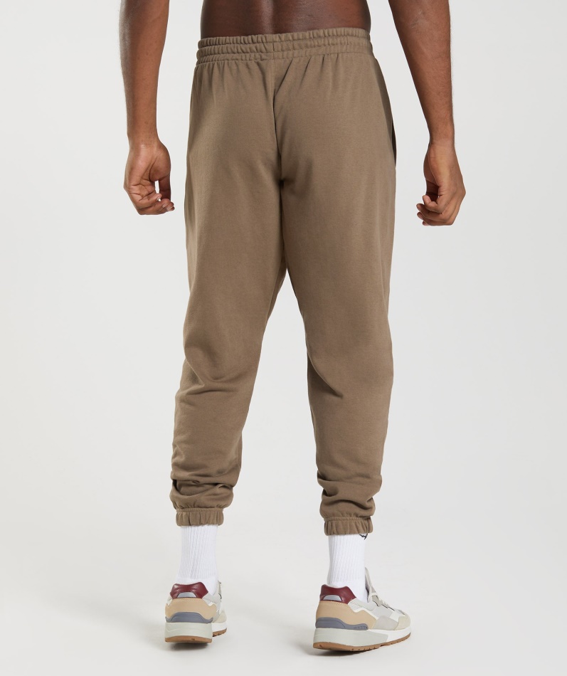 Gymshark Essensielle Overdimensjonerte Joggere Soul Brown