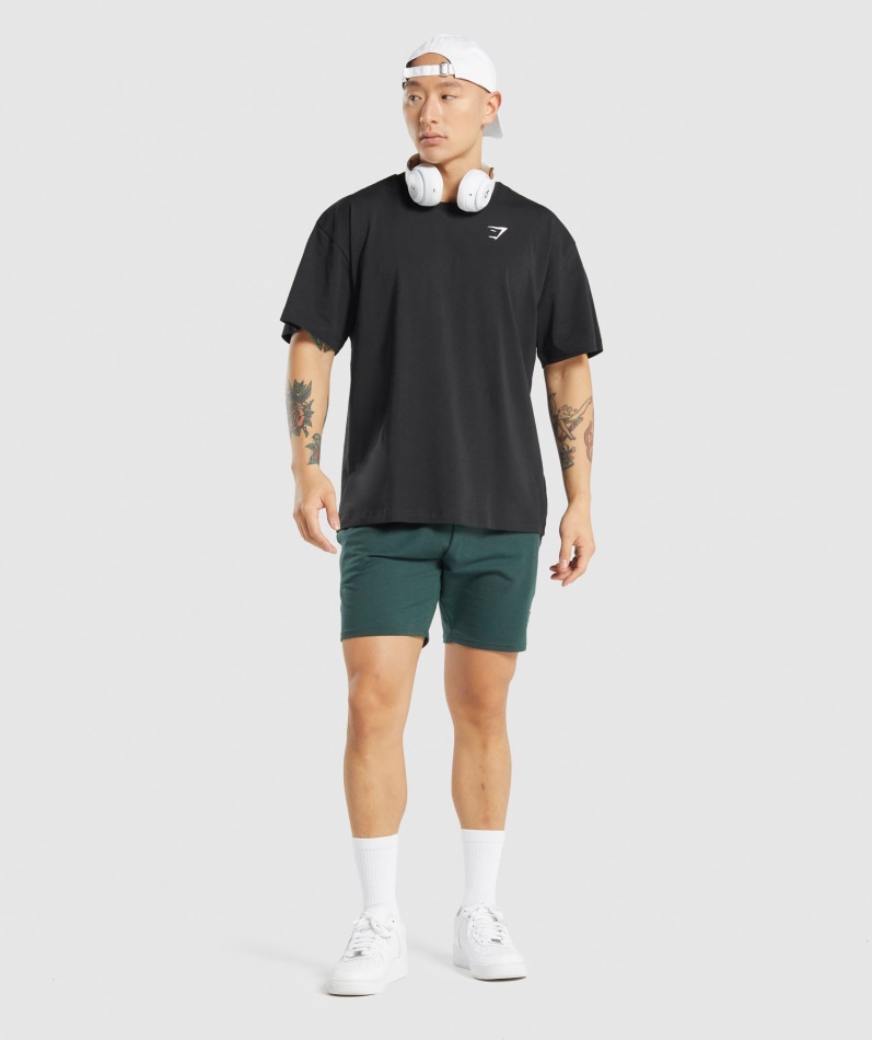 Gymshark Essential Oversized T-skjorte Svart