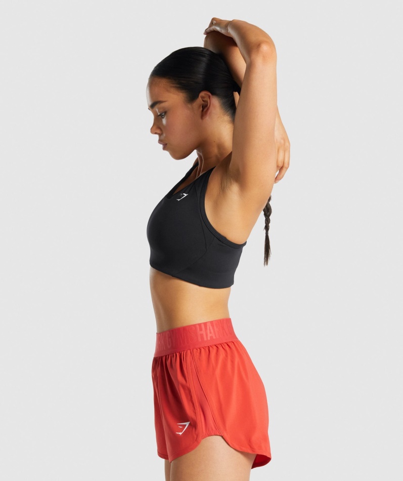 Gymshark Essential Racer Back Sports-bh Svart