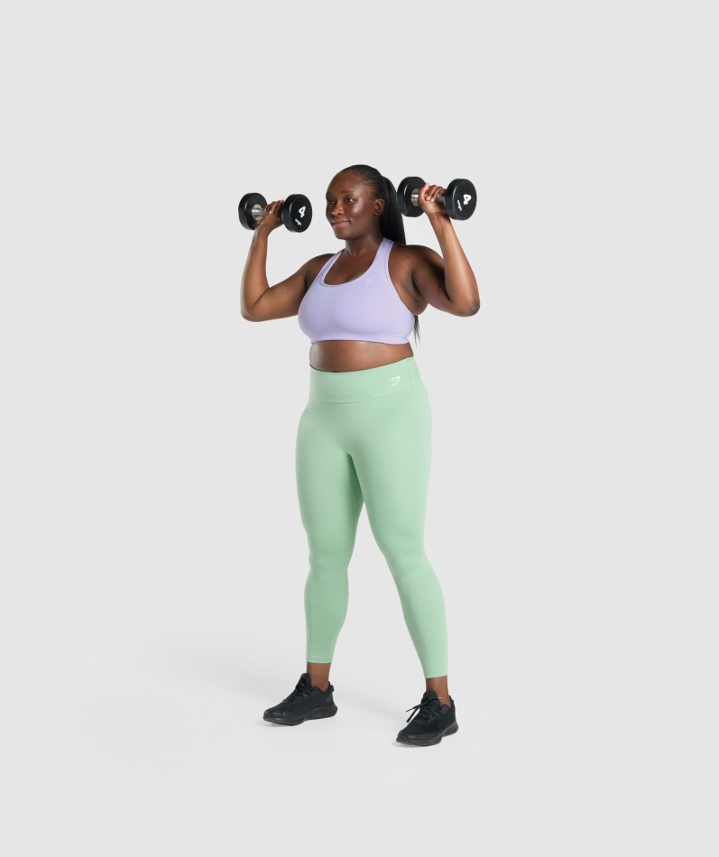 Gymshark Essential Racer Back Sports-bh Lys Lilla