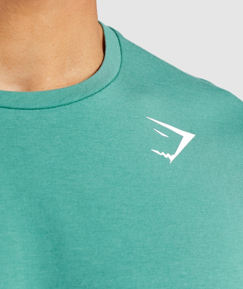 Gymshark Essensiell T-skjorte Alpingrønn