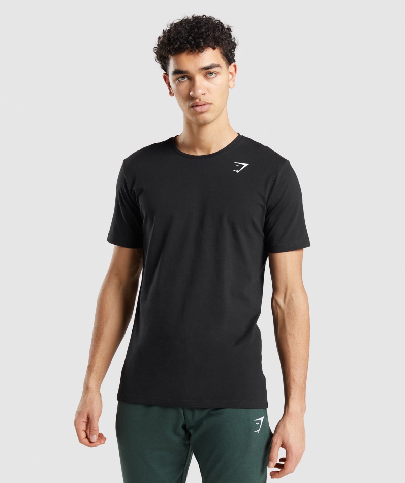 Gymshark Essential T-skjorte Svart