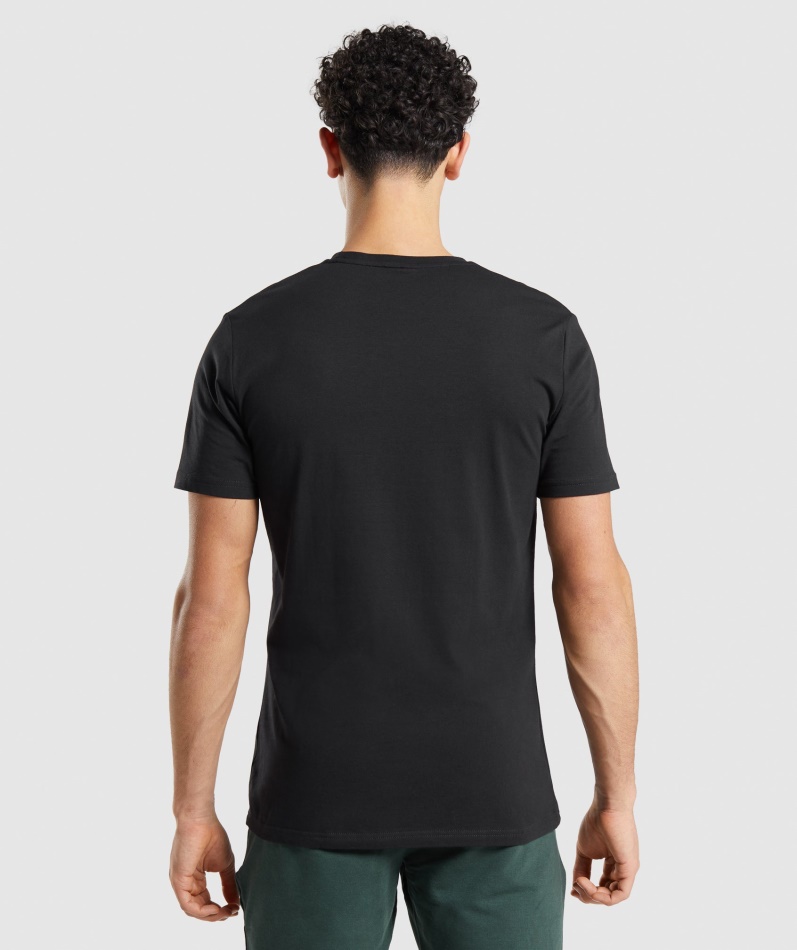 Gymshark Essential T-skjorte Svart