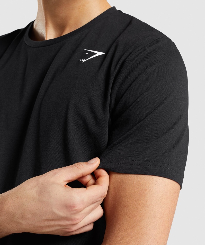 Gymshark Essential T-skjorte Svart