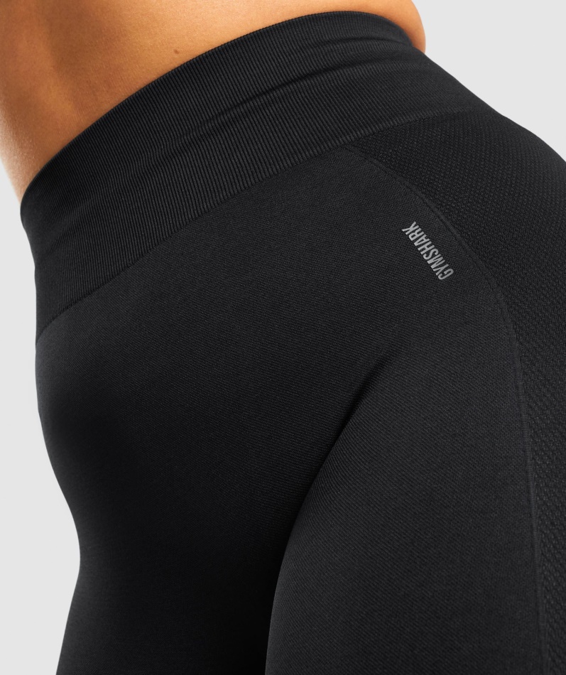 Gymshark Flex Leggings Med Høy Midje Svart-kull