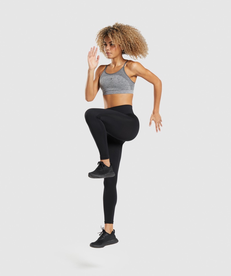 Gymshark Flex Leggings Med Høy Midje Svart