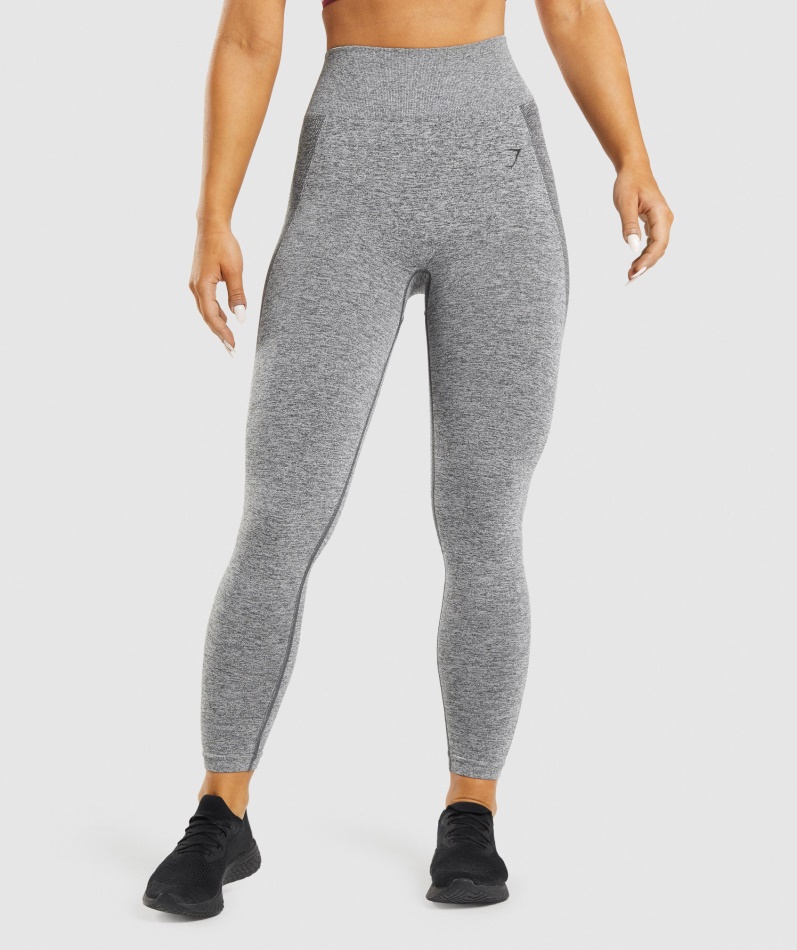 Gymshark Flex Leggings Med Høy Midje Charcoal Merg