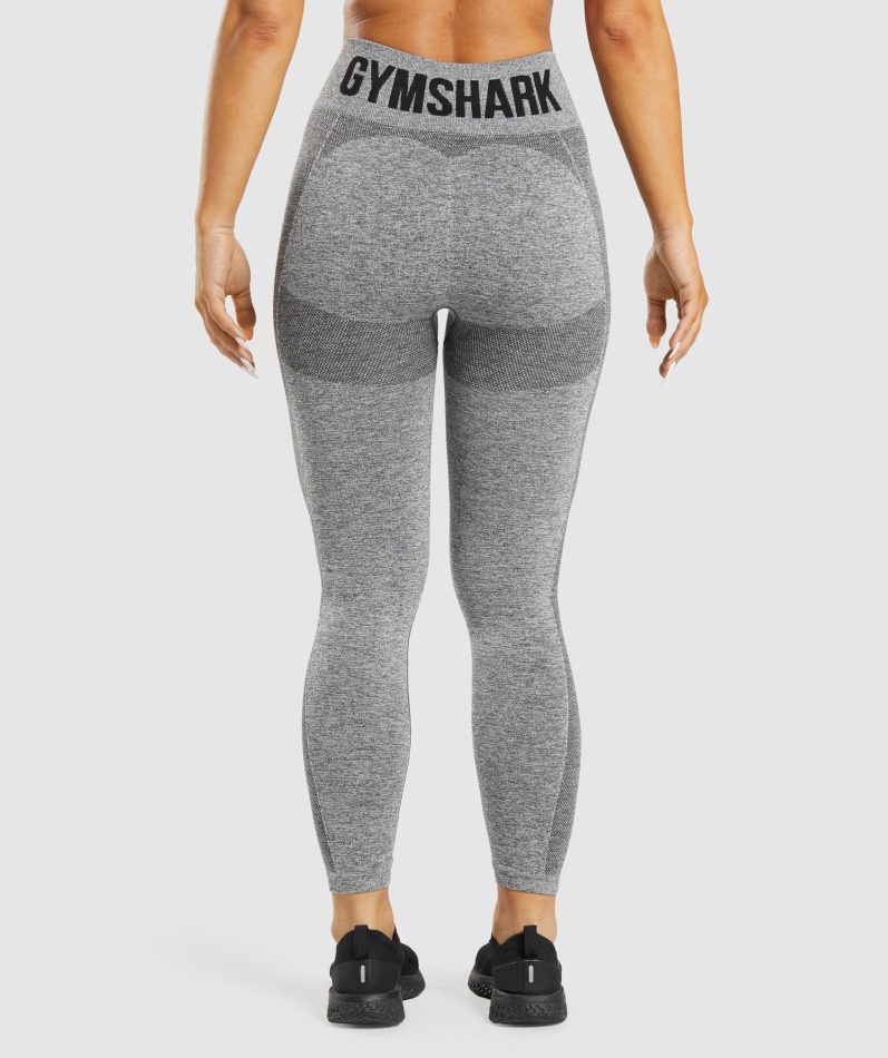 Gymshark Flex Leggings Med Høy Midje Charcoal Merg