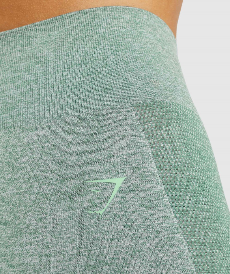 Gymshark Flex Leggings Med Høy Midje Studio Grønn Marl