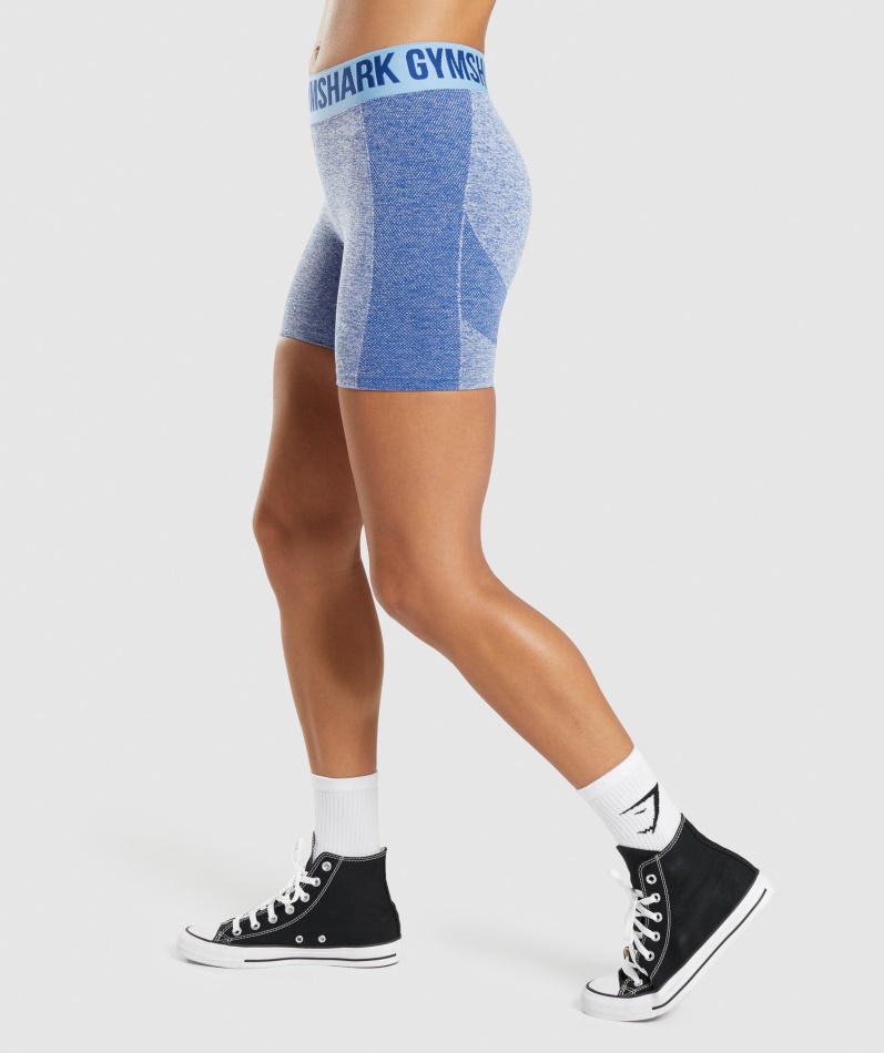 Gymshark Flex Shorts Earl Blue Marl
