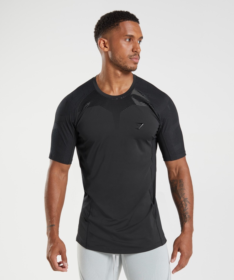Gymshark Form T-skjorte Svart