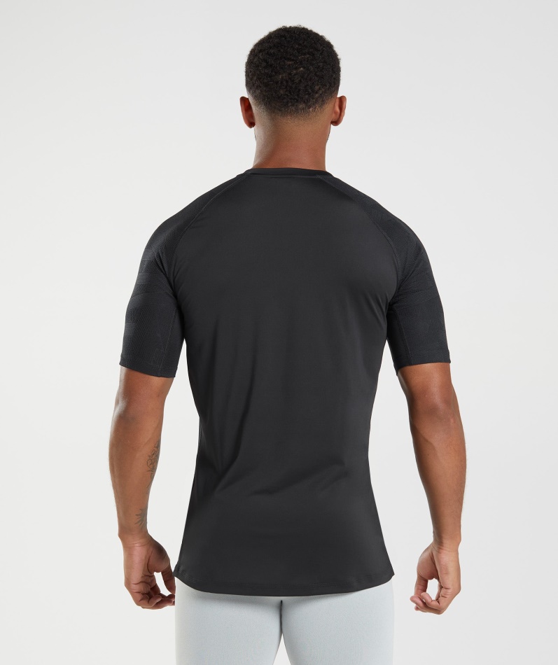 Gymshark Form T-skjorte Svart