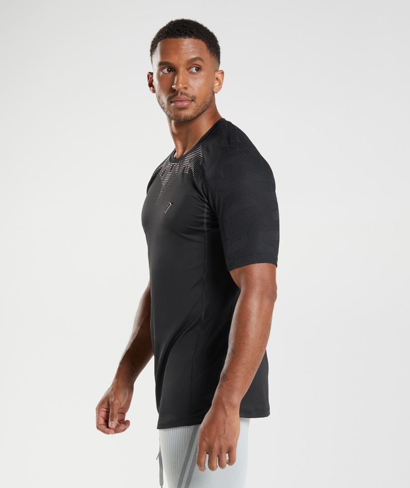 Gymshark Form T-skjorte Svart