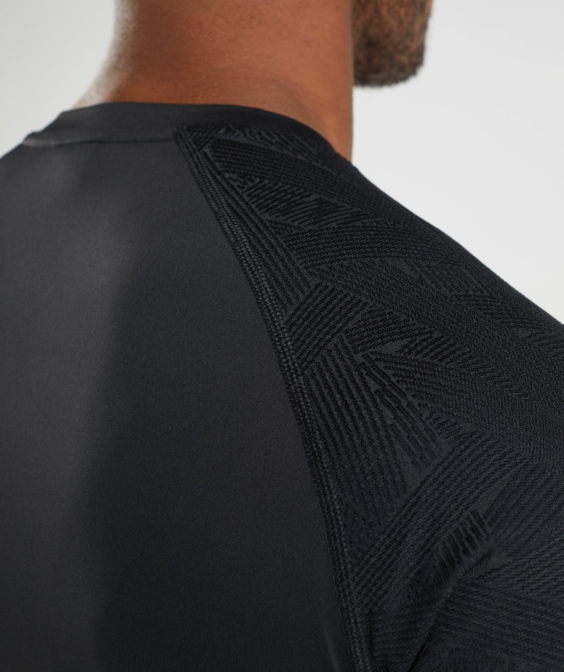 Gymshark Form T-skjorte Svart