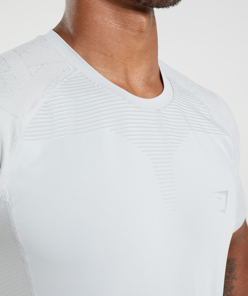 Gymshark Form T-skjorte Lys Grå