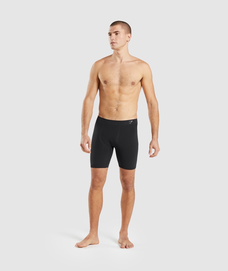 Gymshark Hybrid Bokser Svart-lys Grå