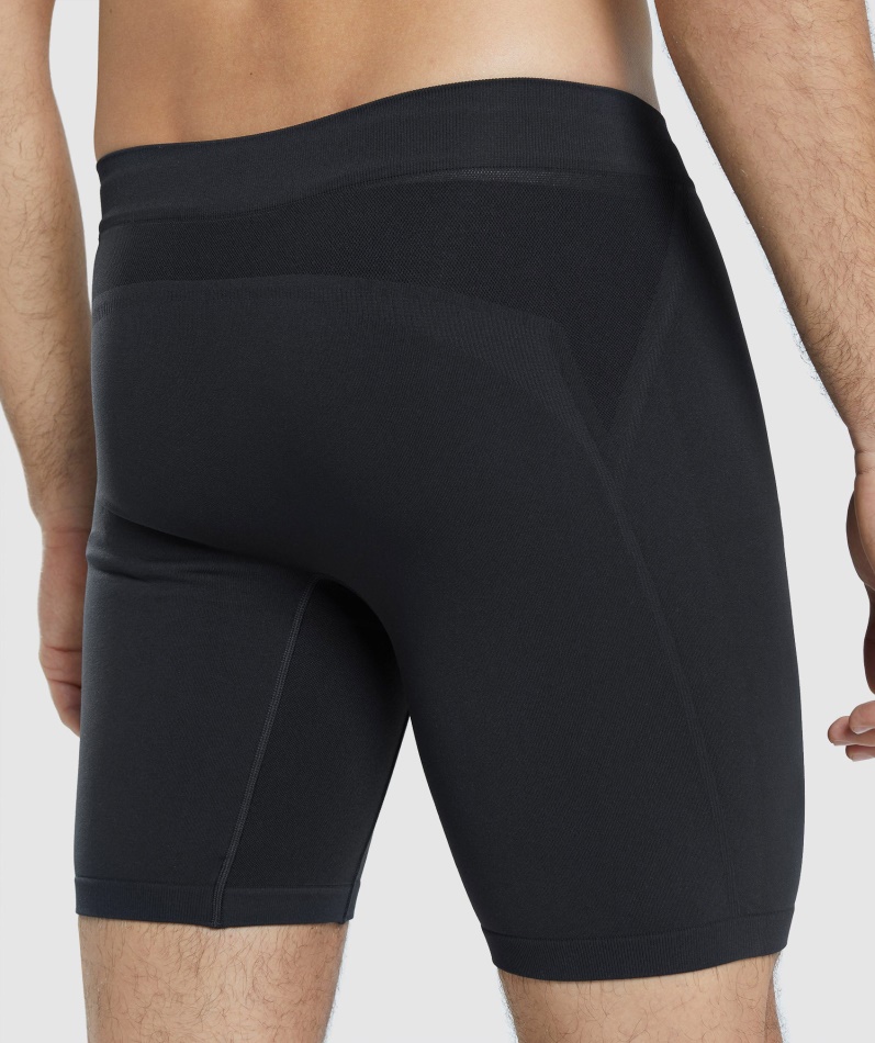 Gymshark Hybrid Bokser Svart-lys Grå