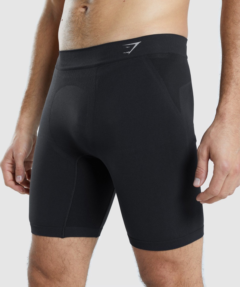 Gymshark Hybrid Bokser Svart-lys Grå