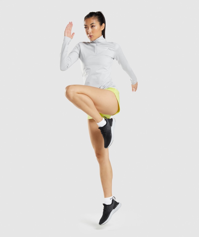 Gymshark Jacquard Quarter Sokker 3pk Hvit