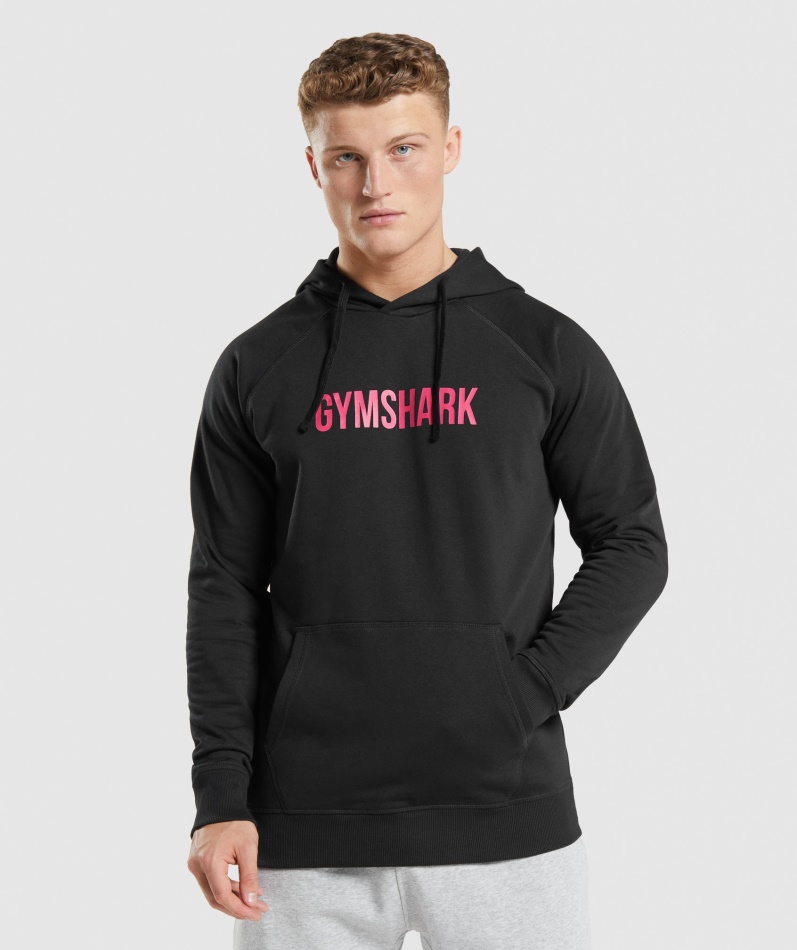 Gymshark Leg Day Hettegenser Svart