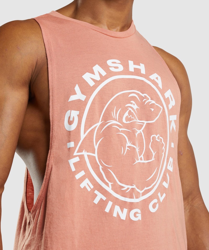Gymshark Legacy Drop Arm Tank Nevada Rosa