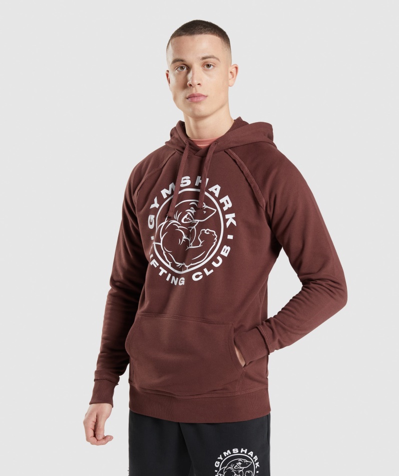 Gymshark Legacy Hettegenser Kirsebærbrun