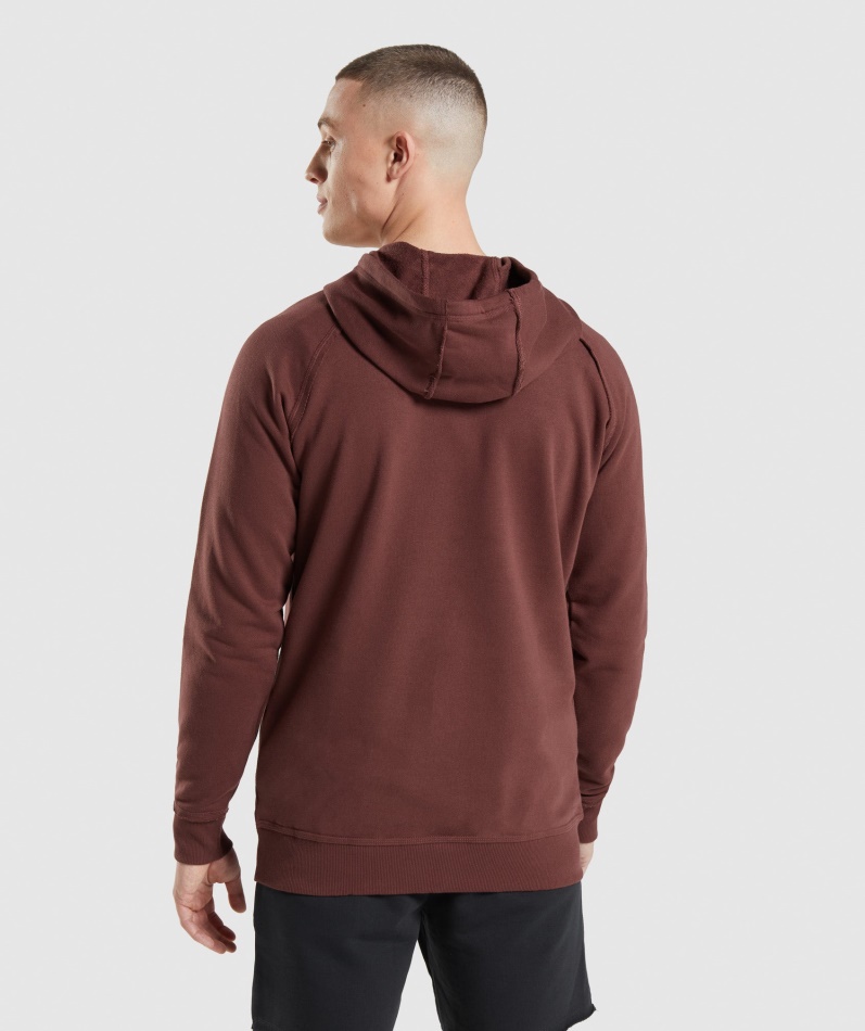 Gymshark Legacy Hettegenser Kirsebærbrun