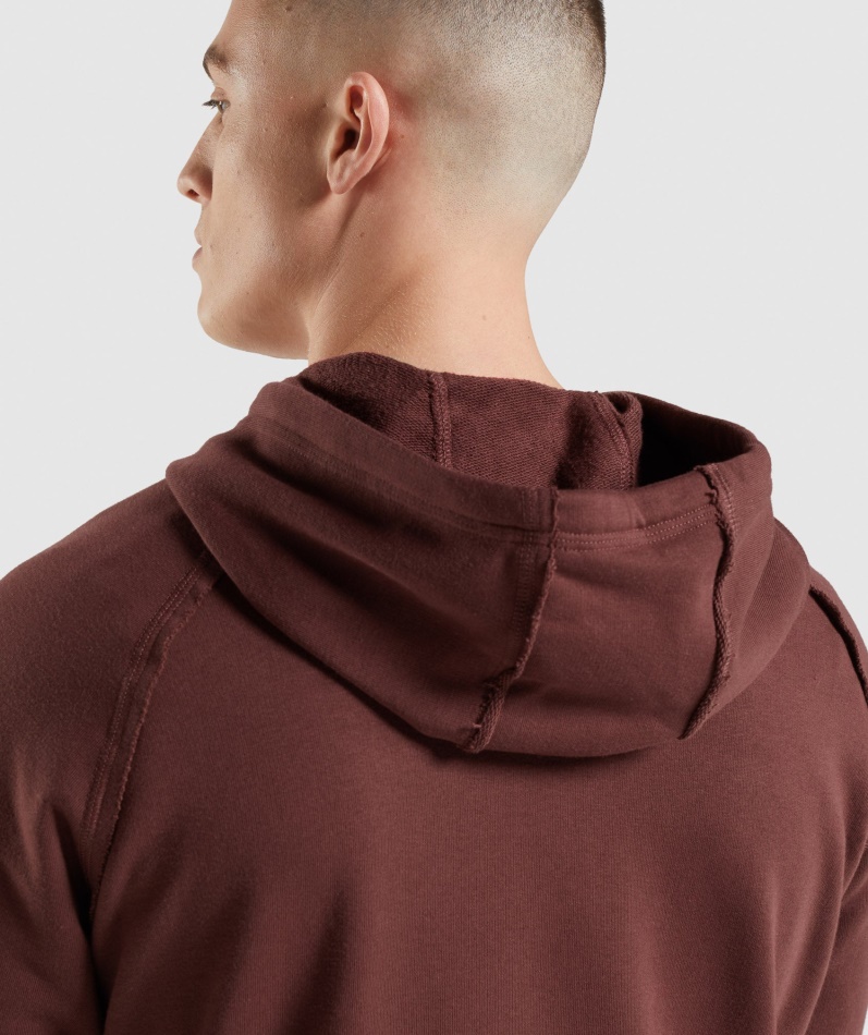 Gymshark Legacy Hettegenser Kirsebærbrun