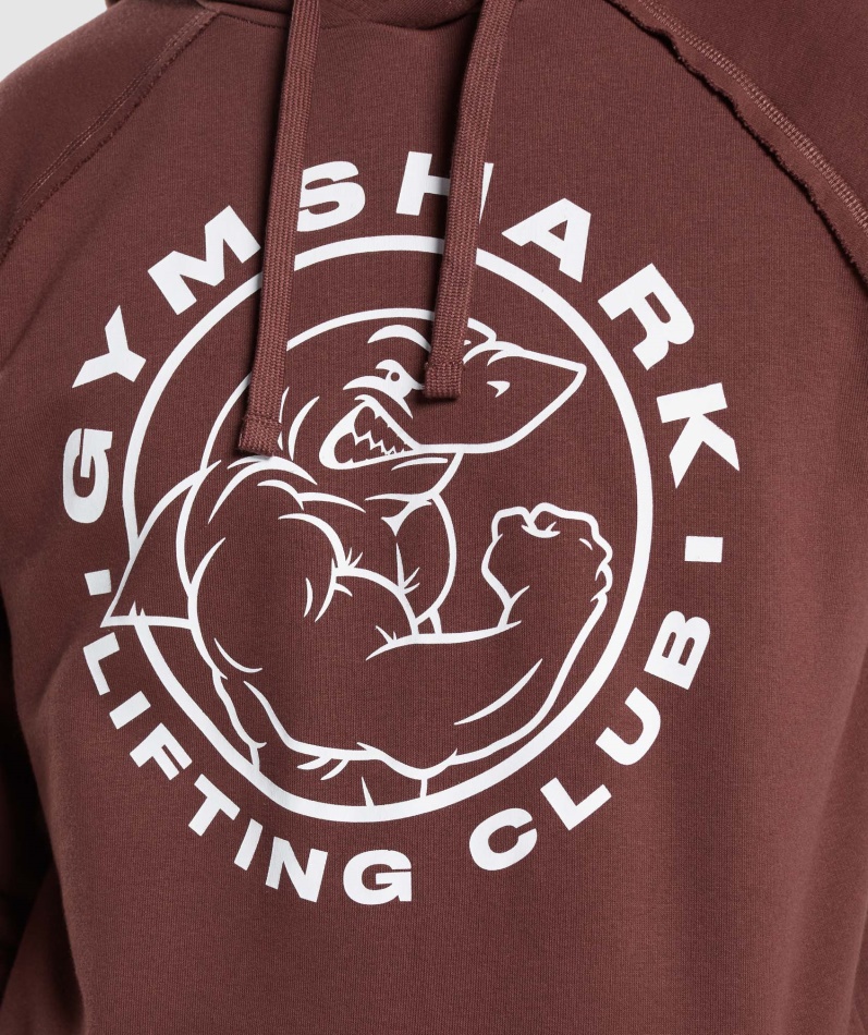Gymshark Legacy Hettegenser Kirsebærbrun