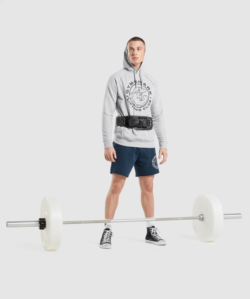 Gymshark Legacy Hettegenser Lys Grå Core Merg