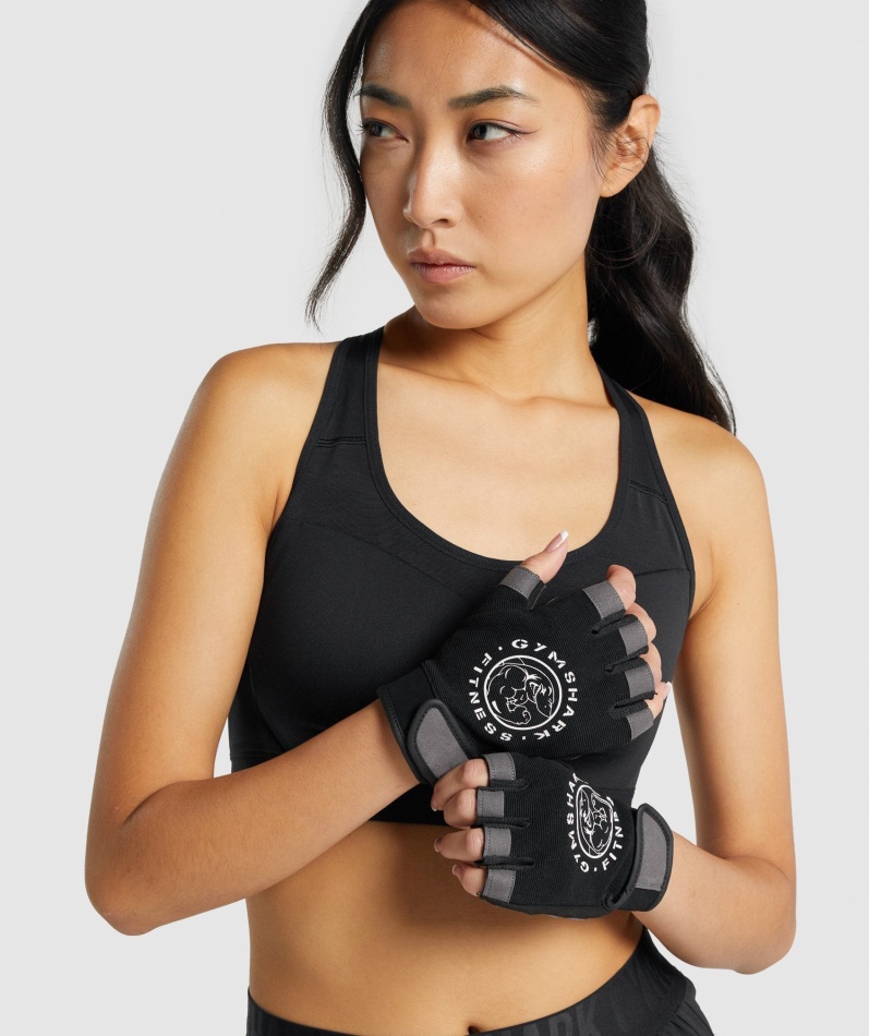 Gymshark Legacy Løftehansker Svart