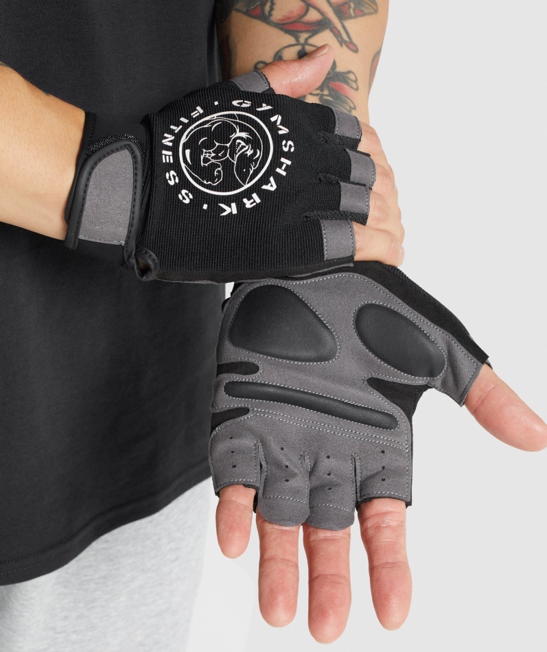 Gymshark Legacy Løftehansker Svart