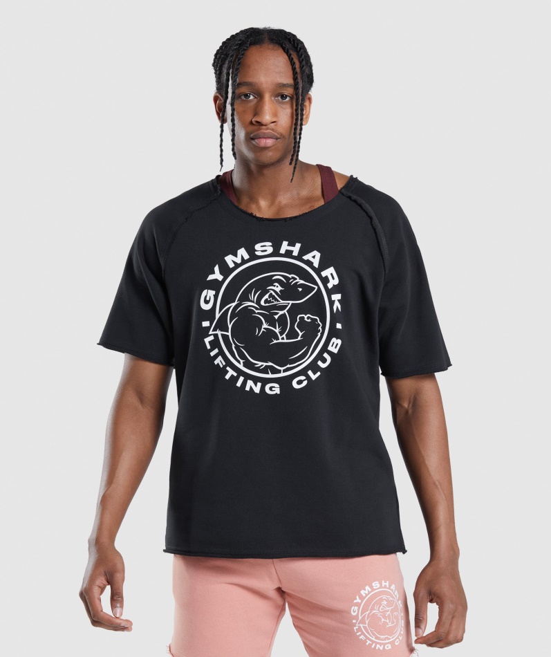 Gymshark Legacy Filletopp Svart