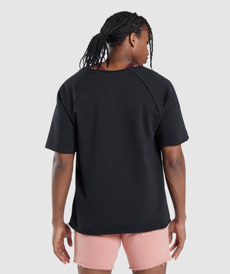 Gymshark Legacy Filletopp Svart