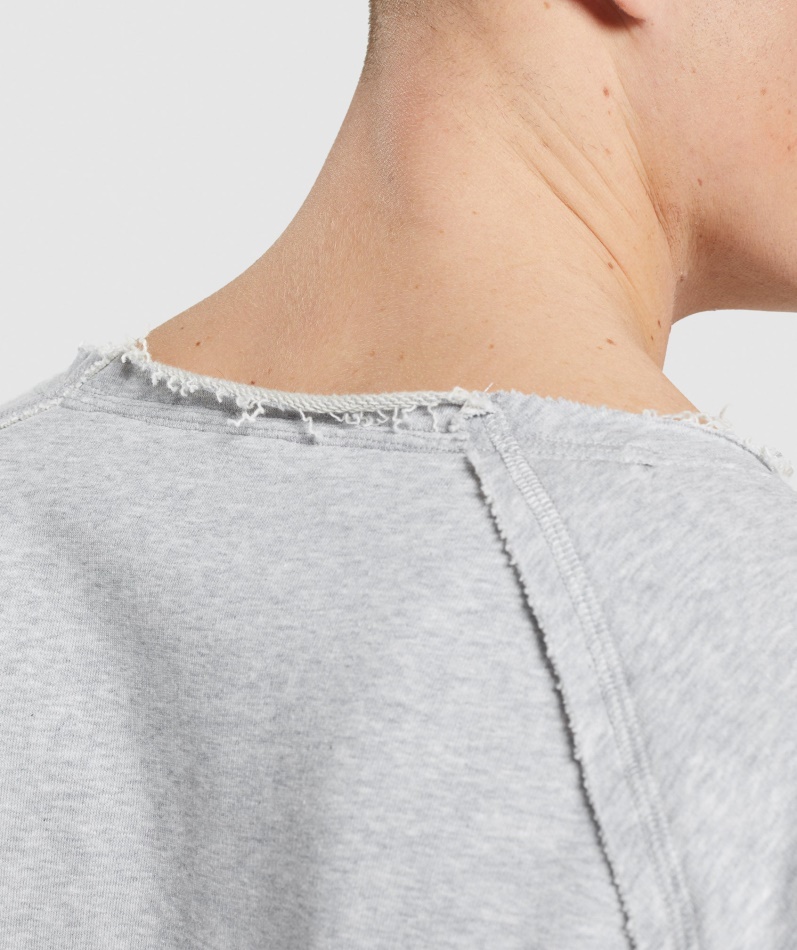 Gymshark Legacy Filletopp Lys Grå Kjernemergel