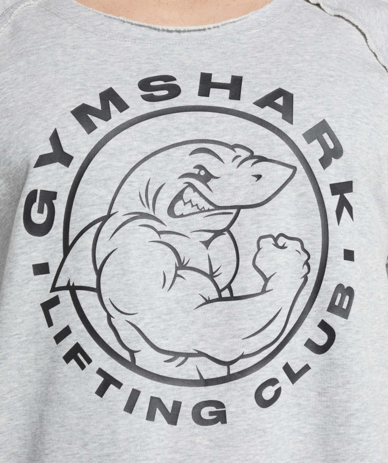 Gymshark Legacy Filletopp Lys Grå Kjernemergel