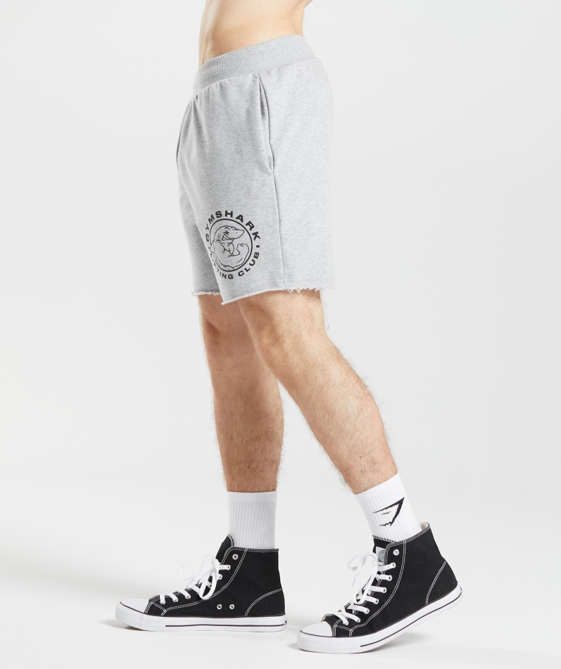Gymshark Legacy Shorts Lys Grå Core Merg