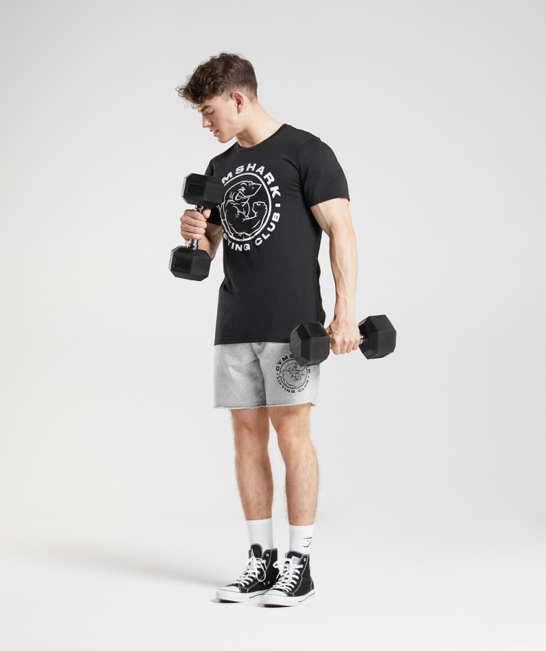 Gymshark Legacy Shorts Lys Grå Core Merg