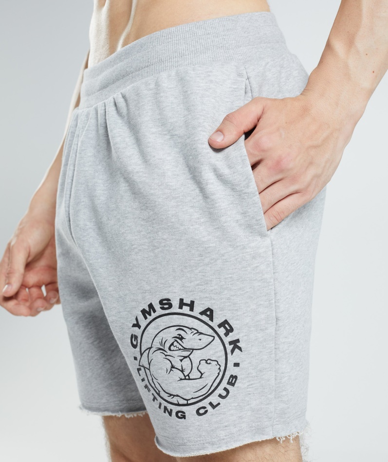 Gymshark Legacy Shorts Lys Grå Core Merg