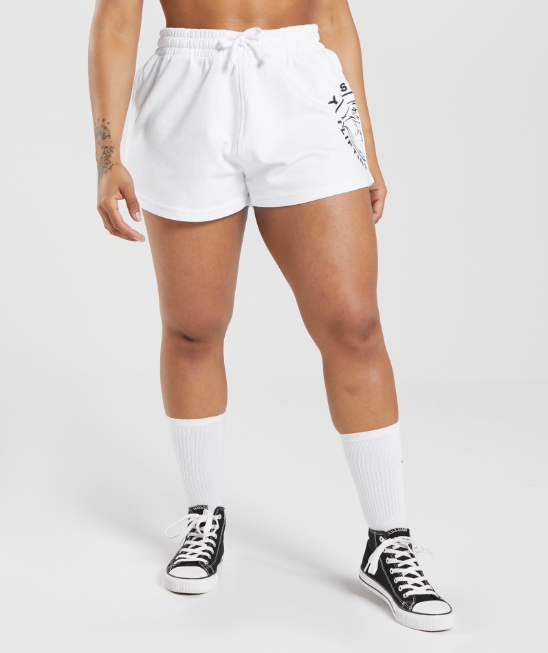 Gymshark Legacy Shorts Hvit