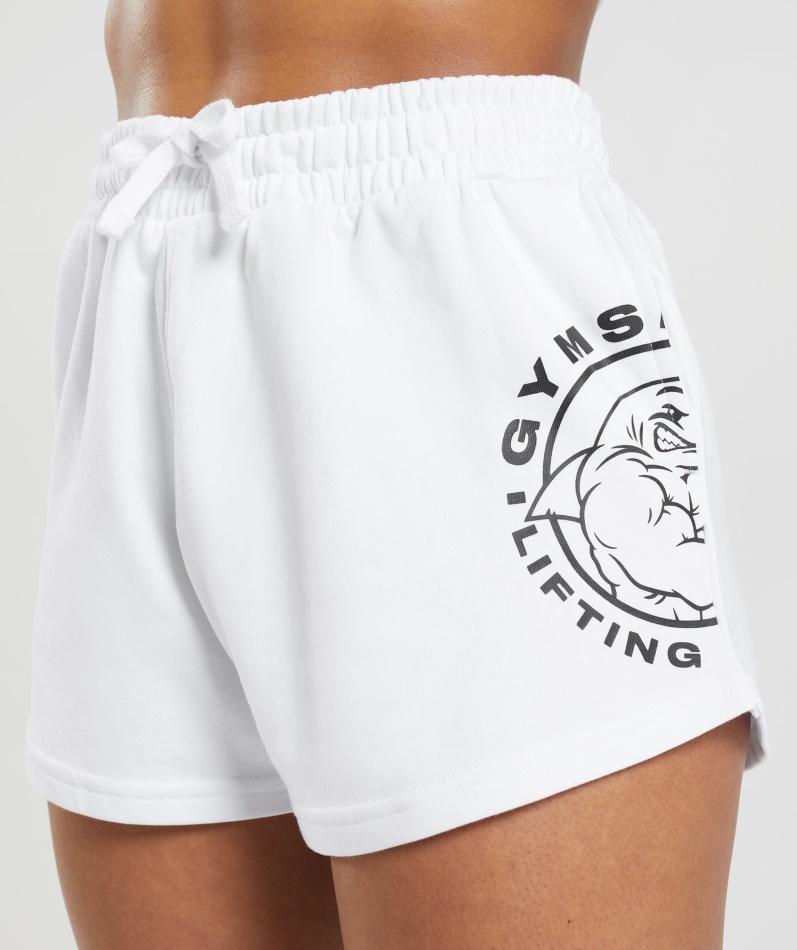 Gymshark Legacy Shorts Hvit