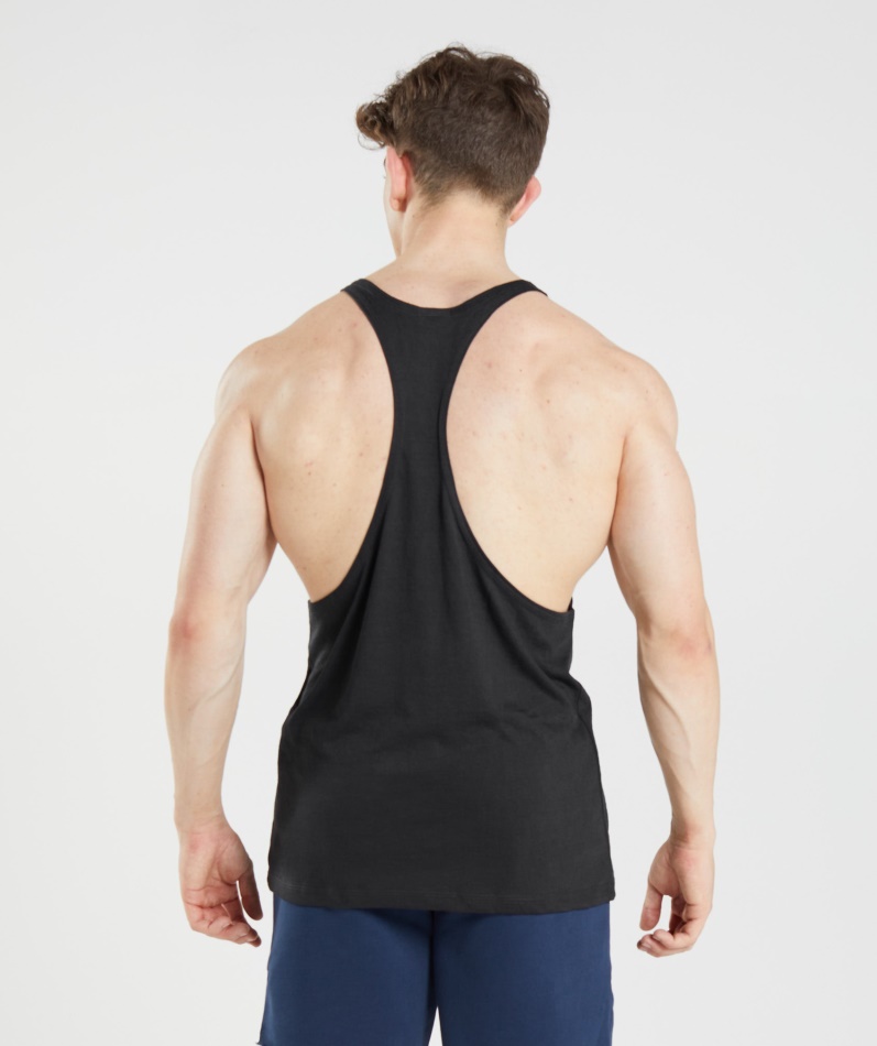 Gymshark Legacy Stringer Svart