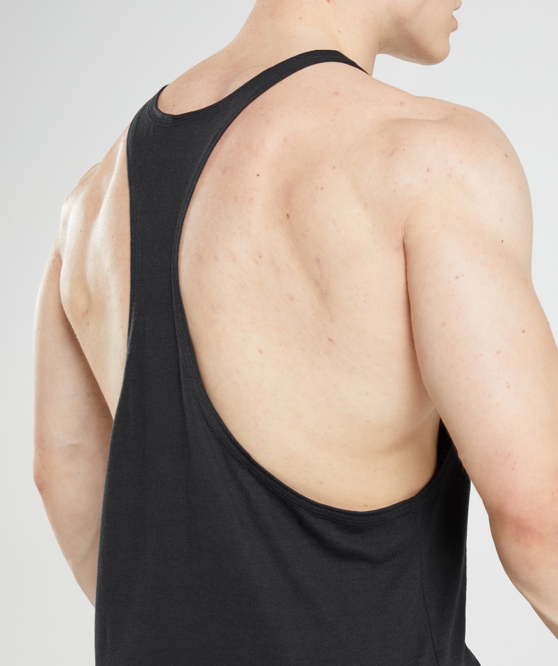 Gymshark Legacy Stringer Svart