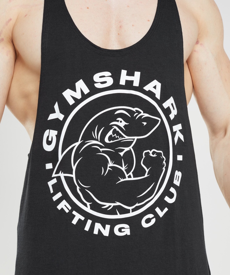 Gymshark Legacy Stringer Svart