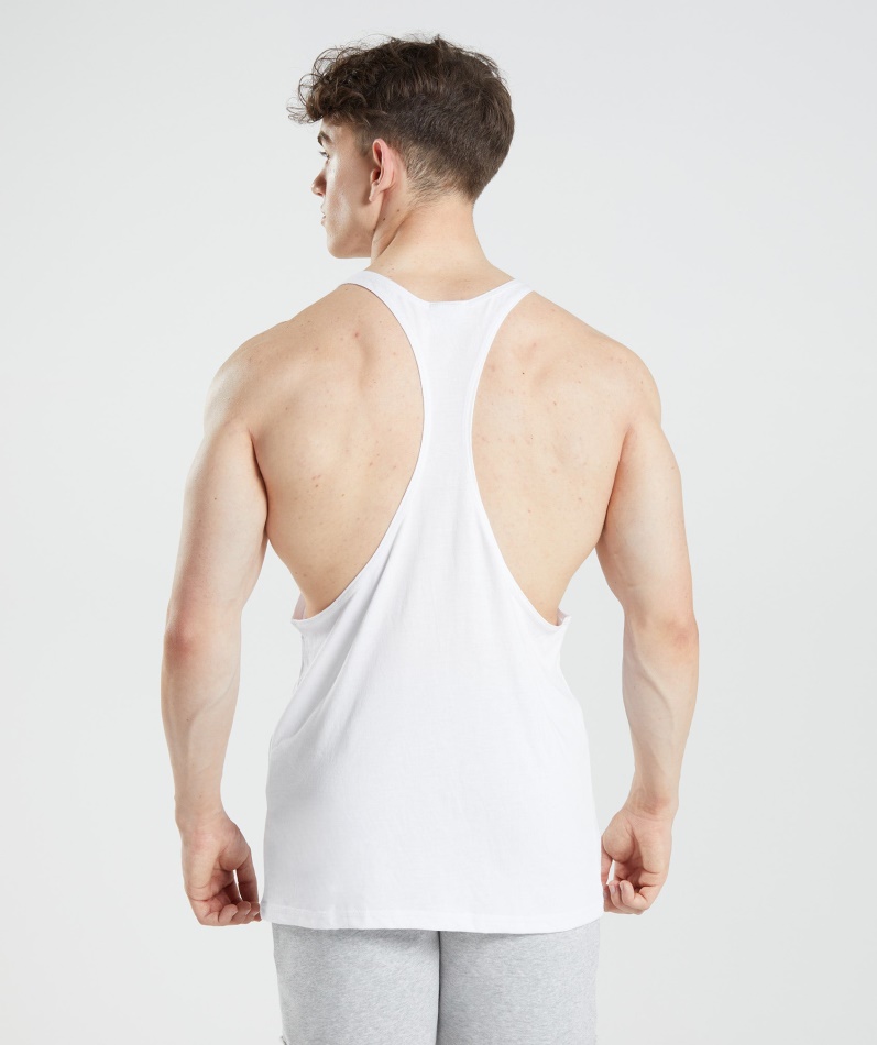 Gymshark Legacy Stringer Hvit