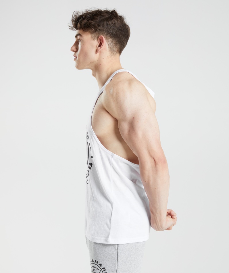Gymshark Legacy Stringer Hvit