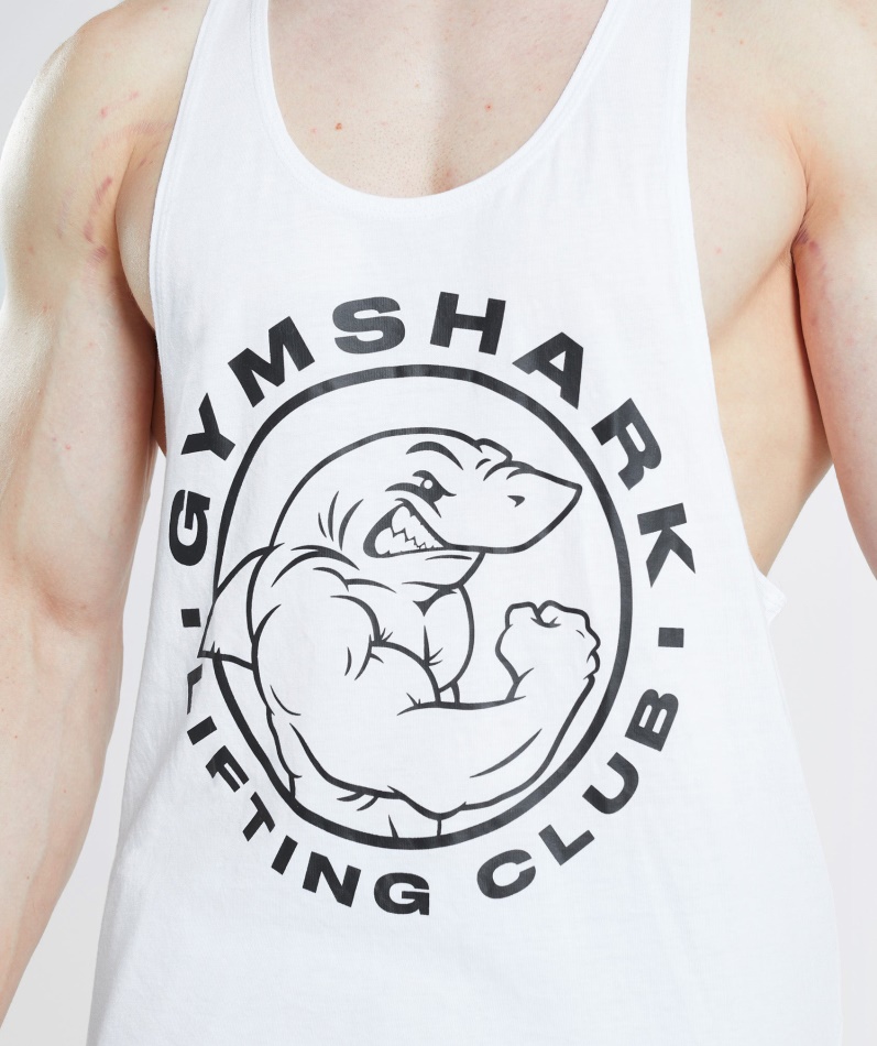 Gymshark Legacy Stringer Hvit