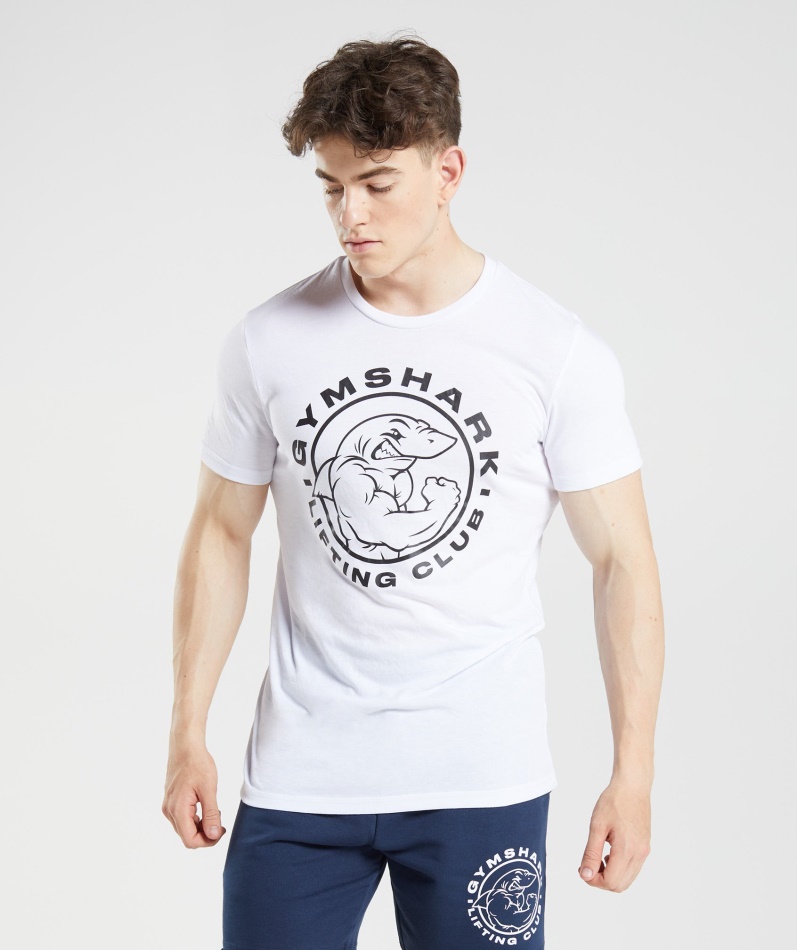 Gymshark Legacy T-skjorte Hvit