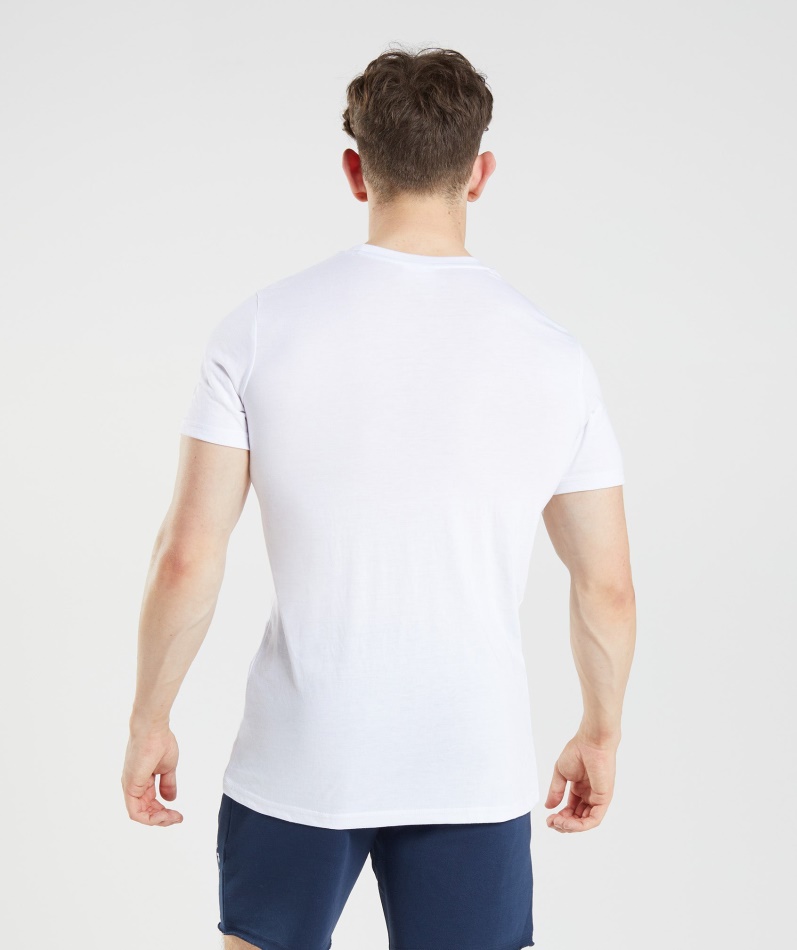 Gymshark Legacy T-skjorte Hvit