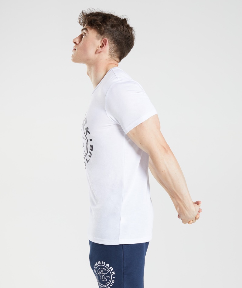 Gymshark Legacy T-skjorte Hvit